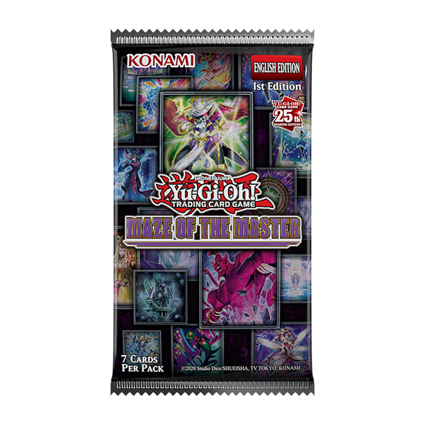 Yu-Gi-Oh! trading card game pack with colorful artwork on a white background