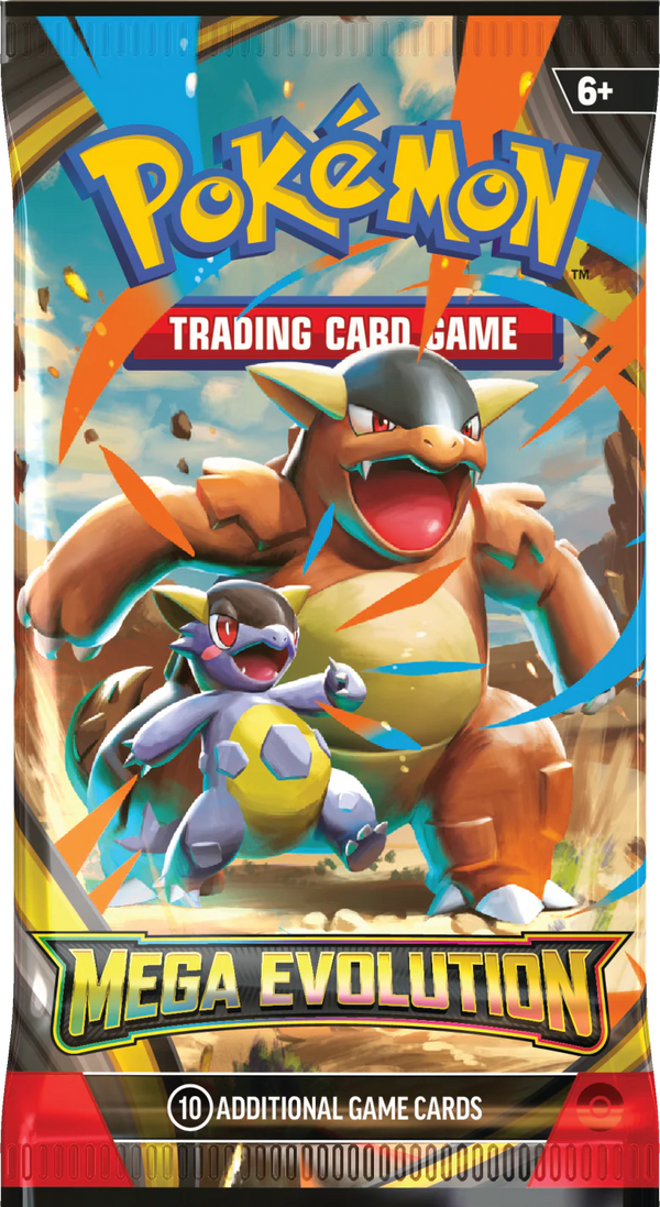 Pokémon TCG Scarlet & Violet Mega Evolution Booster Pack sealed (10 cards) — artwork may vary