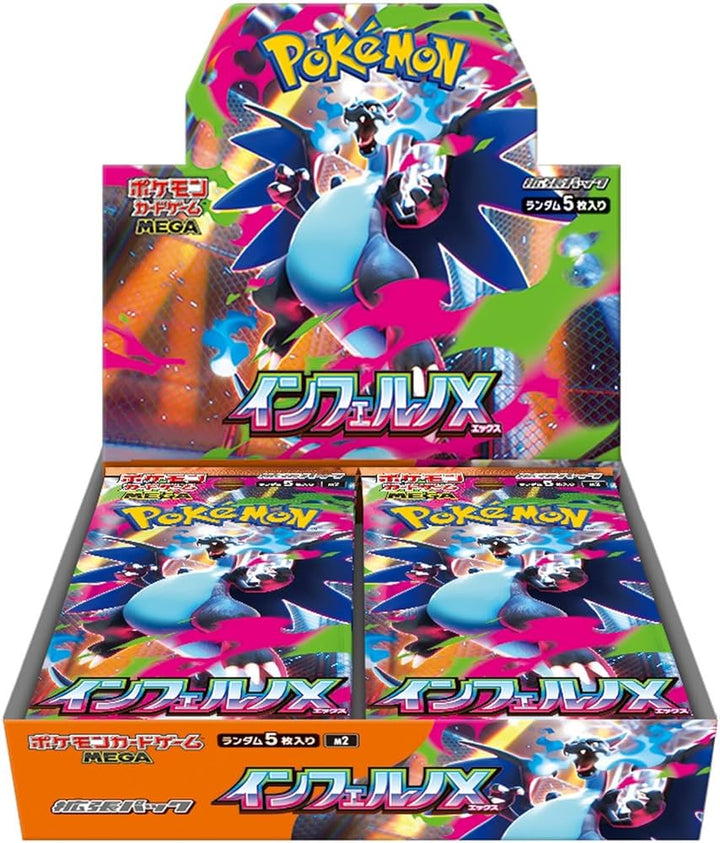 Pokémon TCG InfernoX Japanese Booster Box sealed (20 packs)