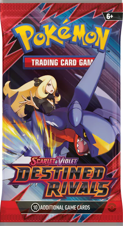 Pokémon TCG Scarlet & Violet Destined Rivals Booster Pack sealed (10 cards) — artwork may vary